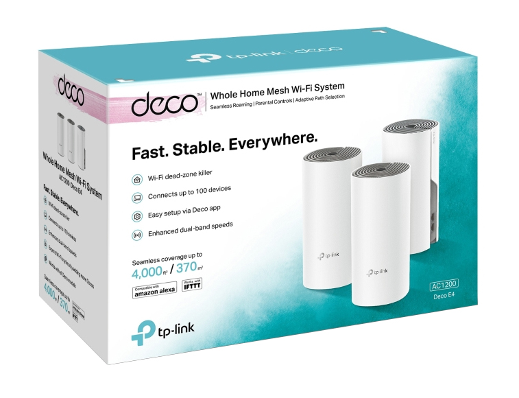 TP-Link Deco E4 Whole-Home Mesh WiFi System